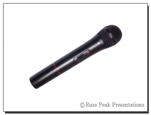 Hand Held Wireless Microphone